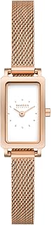 Skagen Women's Hagen Micro Two-Hand Gold Stainless Steel Watch