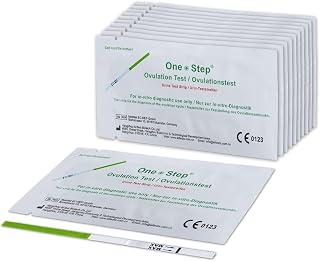 One Step Ovulation Test Strips, 30 x 20mIU/ml LH Fertility Tests | 20mIU/ml LH ovulation predictor kit for accurate fertile window tracking. For women trying to conceive with fast results.