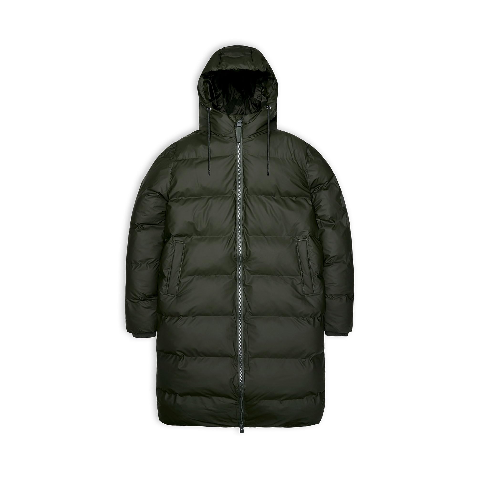 RAINS Alta Puffer Jacket - Waterproof Winter Coat, Insulated Hood, Lightweight, 
