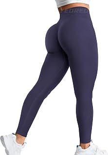 YEOREO Amplify Leggings for Women Seamless Scrunch Leggings