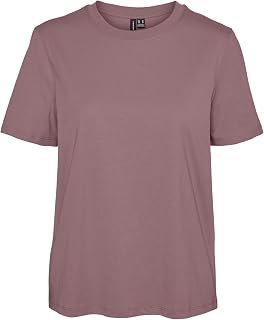 VERO Moda Women's Vmpaulina Ss T-Shirt Ga JRS Noos Vmpaulina SS T-Shirt Ga JRS Noos (Pack of 1)