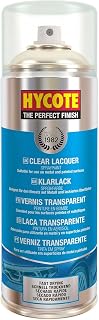 Hycote Clear Gloss Varnish Spray - Acrylic Protective Lacquer 400ml - Fixes & Protects Paint - Durable, Quick Drying, Clear Finish
