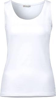 Street One Damen Basic Top in Unifarbe
