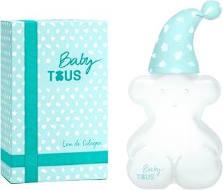TOUS Baby Cologne for Boys &amp; Girls, Gentle Fresh Scent, Baby Gift 3.4 Fl Oz | Gentle Baby Fragrance Sprays with Floral &amp; Citrus Notes, Delicate on Baby Skin, Soft Scent, Gift for Babies