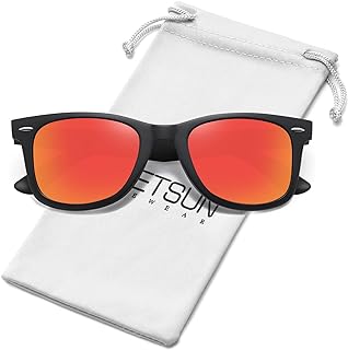 MEETSUN Polarised Sunglasses for Men Women Classic Retro Square Frame Driving Sun Glasses 100% UV Protection