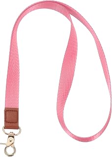 Lanyard for Keys, Fashion Neck Lanyard, ID Card Holder, Long Key Chain with Metal Clasp for Wallets Whistle and Office