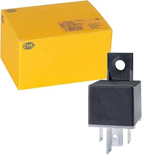 HELLA 007793041 12V 50A SPST Mini ISO Relay with Bracket, Multi