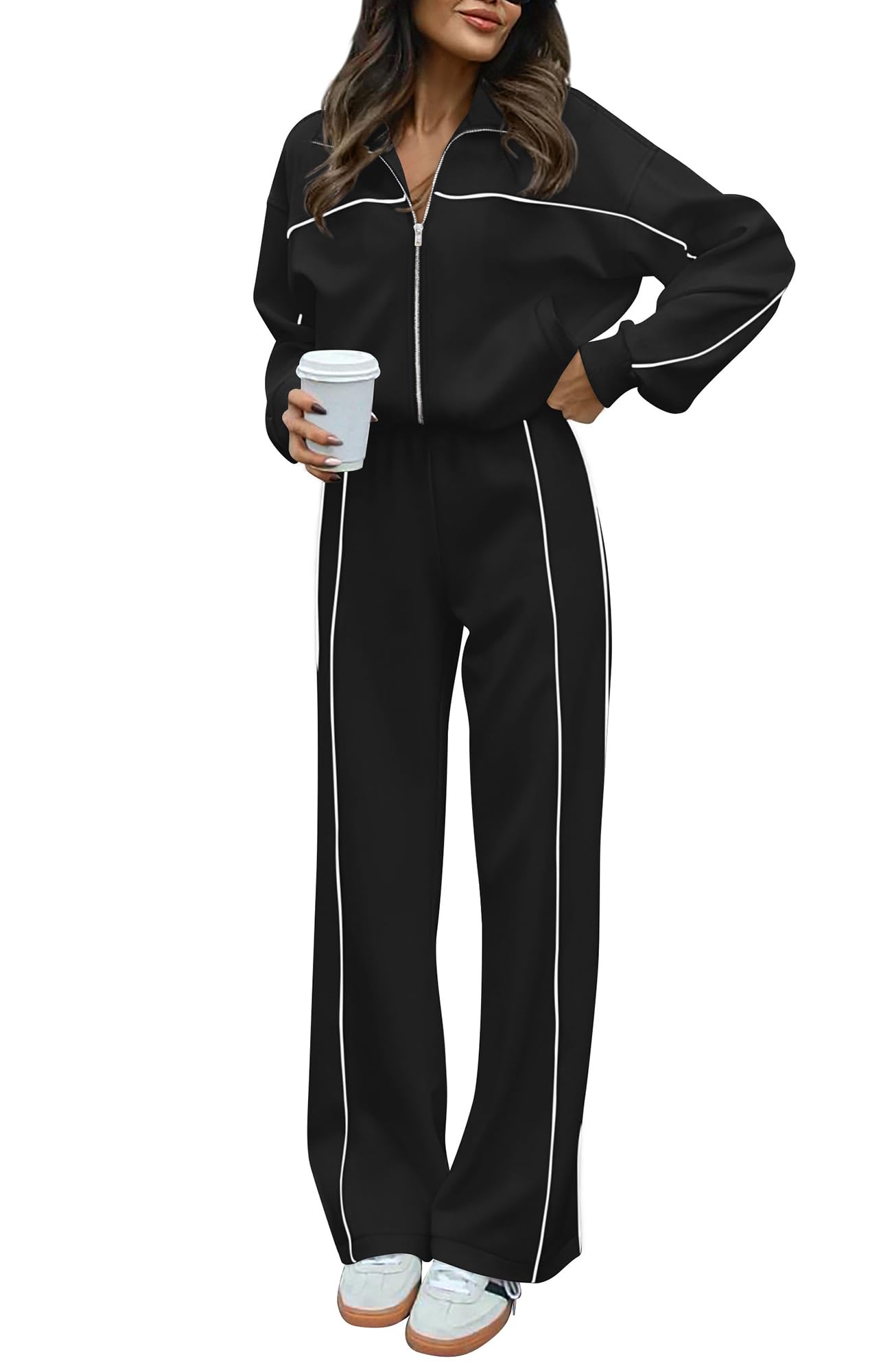 BTFBM Fall Outfits For Women 2026 Lounge Sets Airport Outfits | 2 Piece Sets,Lou