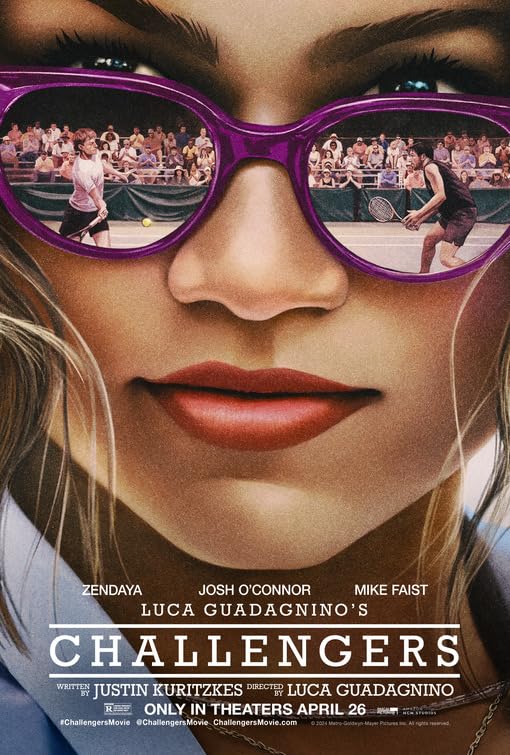 CHALLENGERS - 11.5"x17" Original Promo Movie Poster 2024 Luca Guadagnino