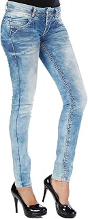 Cipo & Baxx Trendy Men's Trousers - Ripped and Worn Look - Denim incl