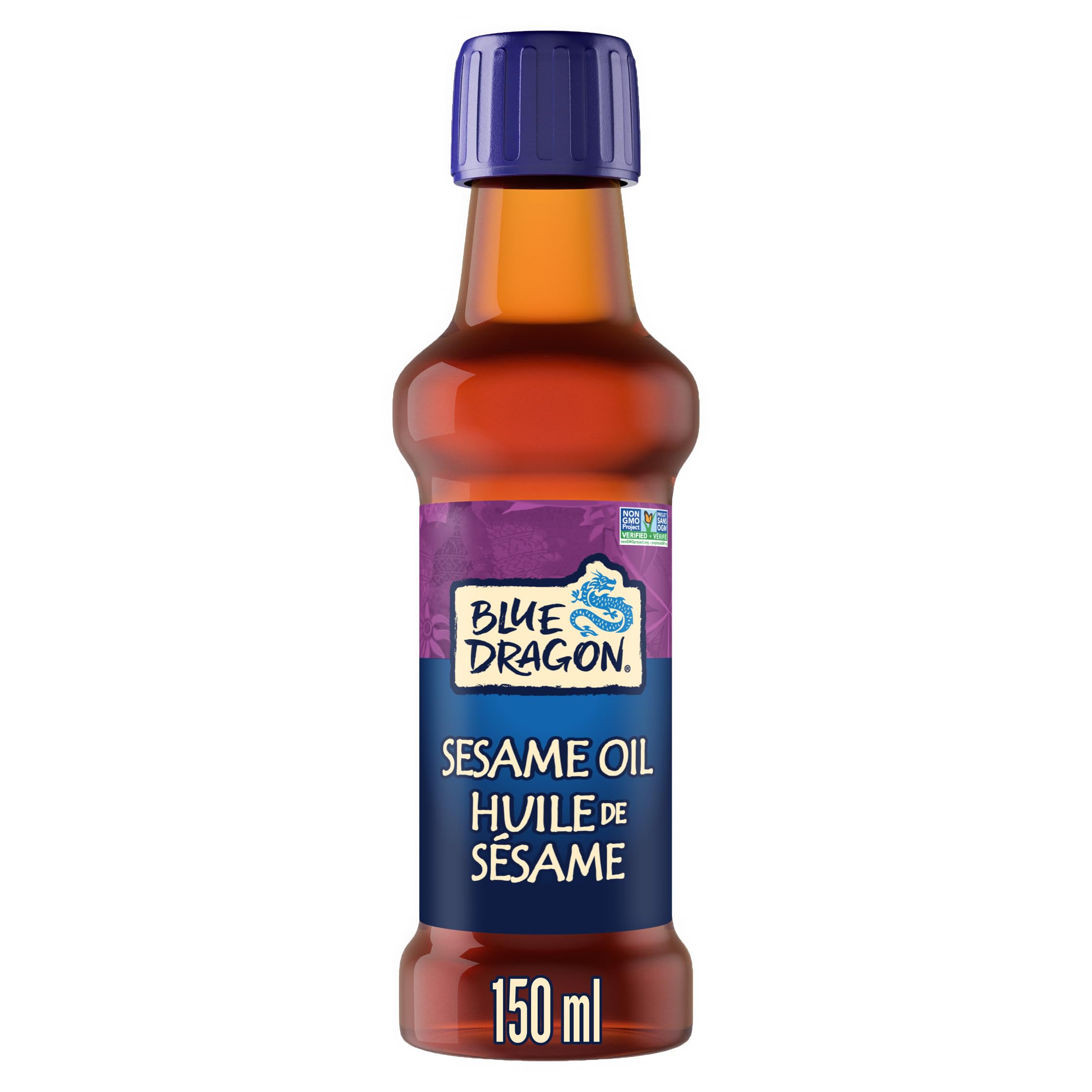 Blue Dragon Sesame Oil, 150ml | Vegetarian, 100% Pure Toasted Sesame Seeds, Asia