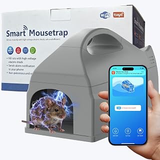 Electric Smart Mouse Trap, WiFi Rat Trap with App Push Notification