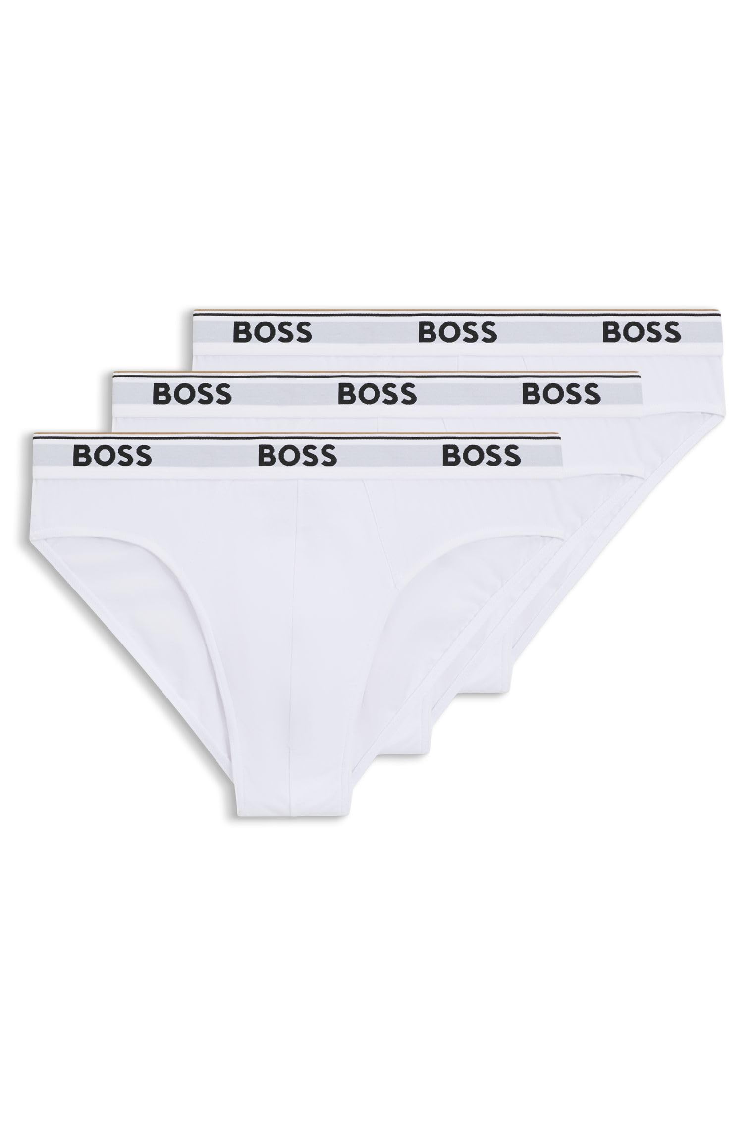Boss Lettera 3p Power Mutande Uomo (Pacco da 3)