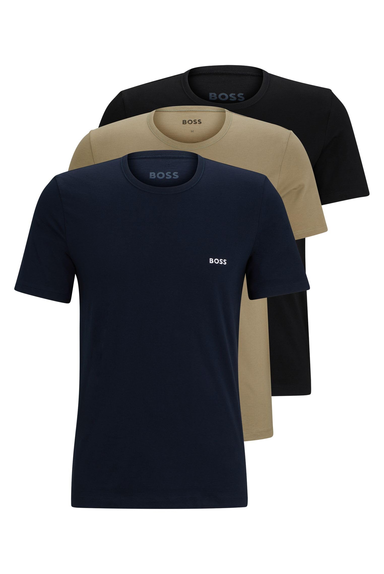 Hugo Boss Tshirtrn 3p Classic Men's Underwear T-Shirt (Pack of 3)