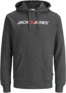 Jack & Jones Jjecorp Logo Sweat Hood Noos 12137054 Men's Hoodies (Pack of 1
