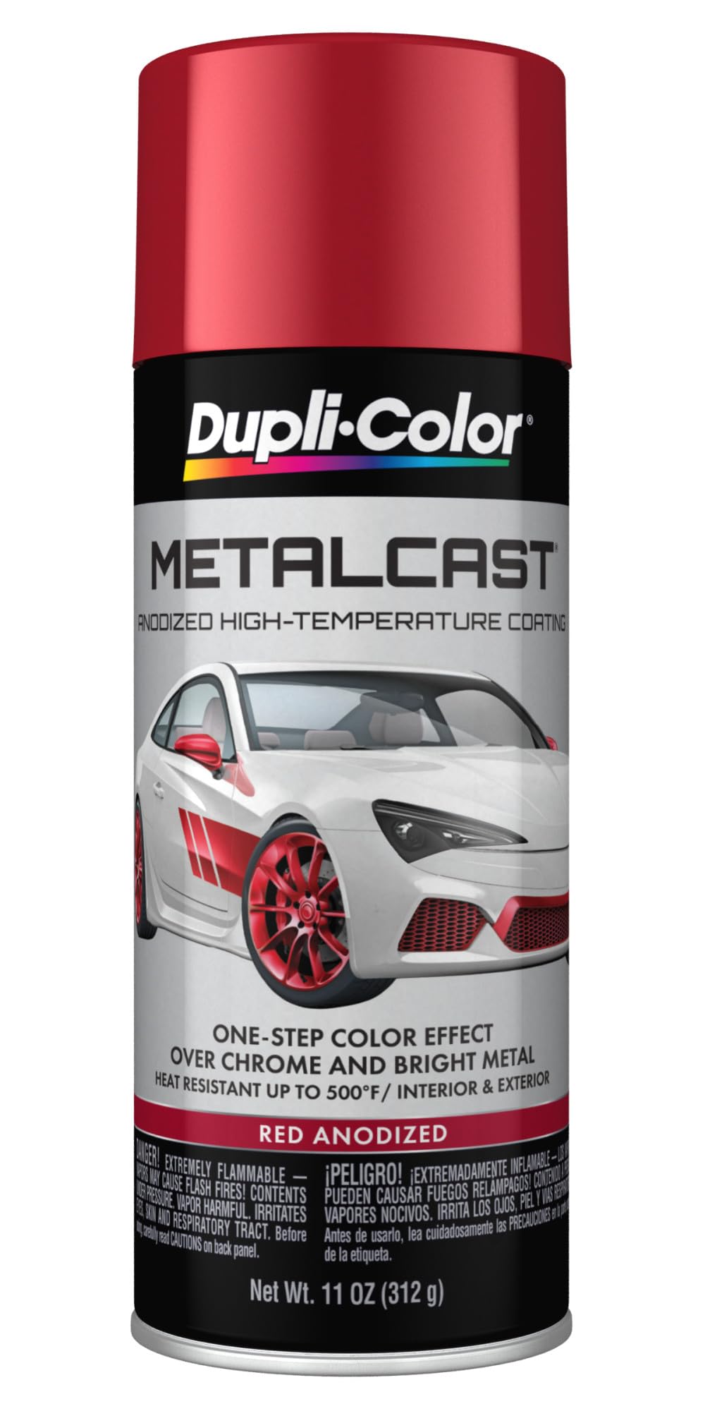 Dupli-Color Metalcast Anodized Coating, Gloss, Red, 11 oz