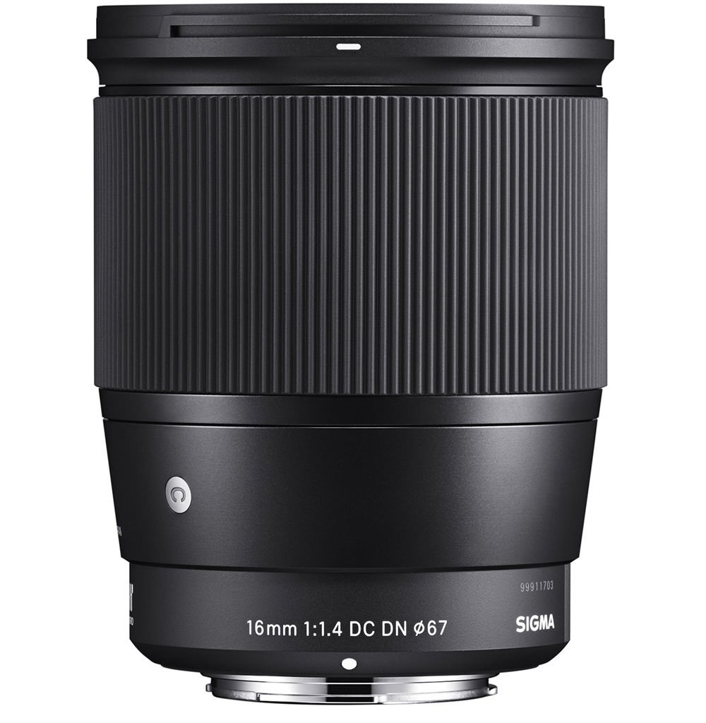 Sigma 16mm f/1.4 DC DN Contemporary Lens for Sony E (402965) Black | f/1.4 apert
