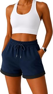 Smith & Solo Women's Cotton Shorts, Women's Shorts, Women's Sports Shorts, Summer Shorts, Women's Sports Shorts for Fitness, Running, Yoga