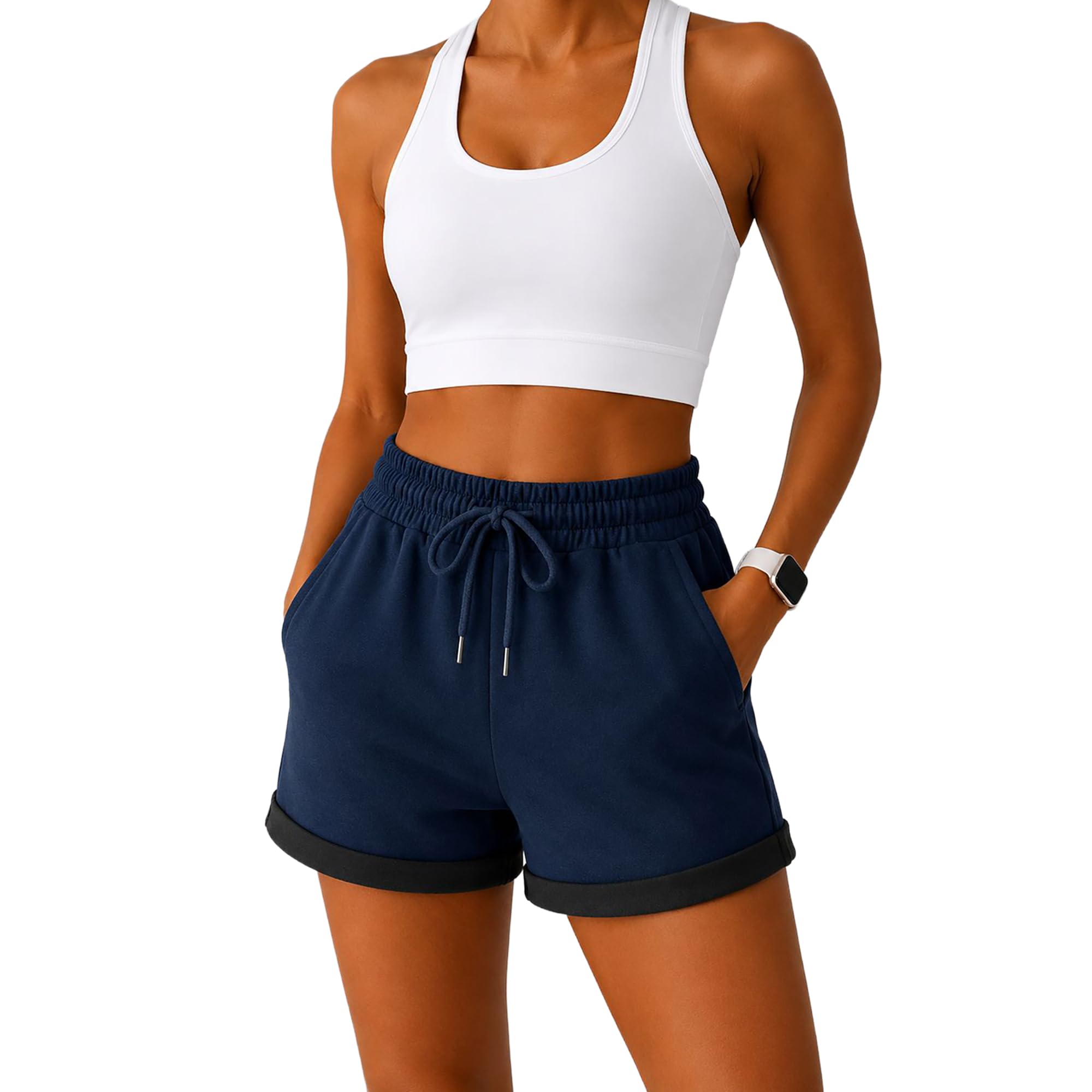 Smith & Solo Women's Cotton Shorts, Women's Shorts, Women's Sports Shorts, Summe