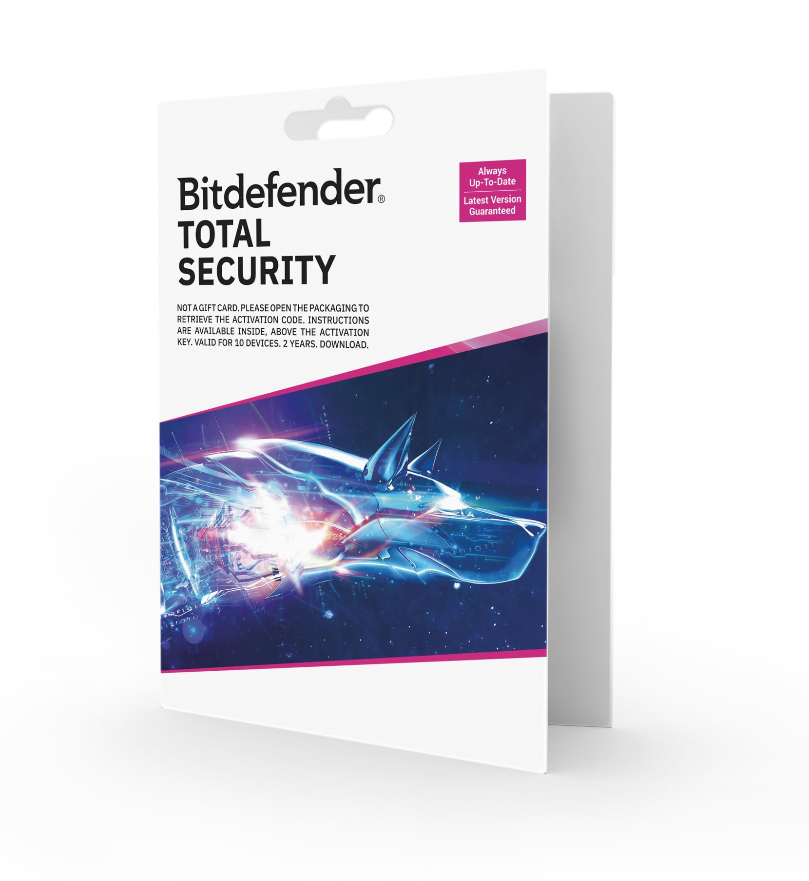 Bitdefender Total Security 2026 | 10 Devices | 2 Year Subscription | PC/Mac/iOS/