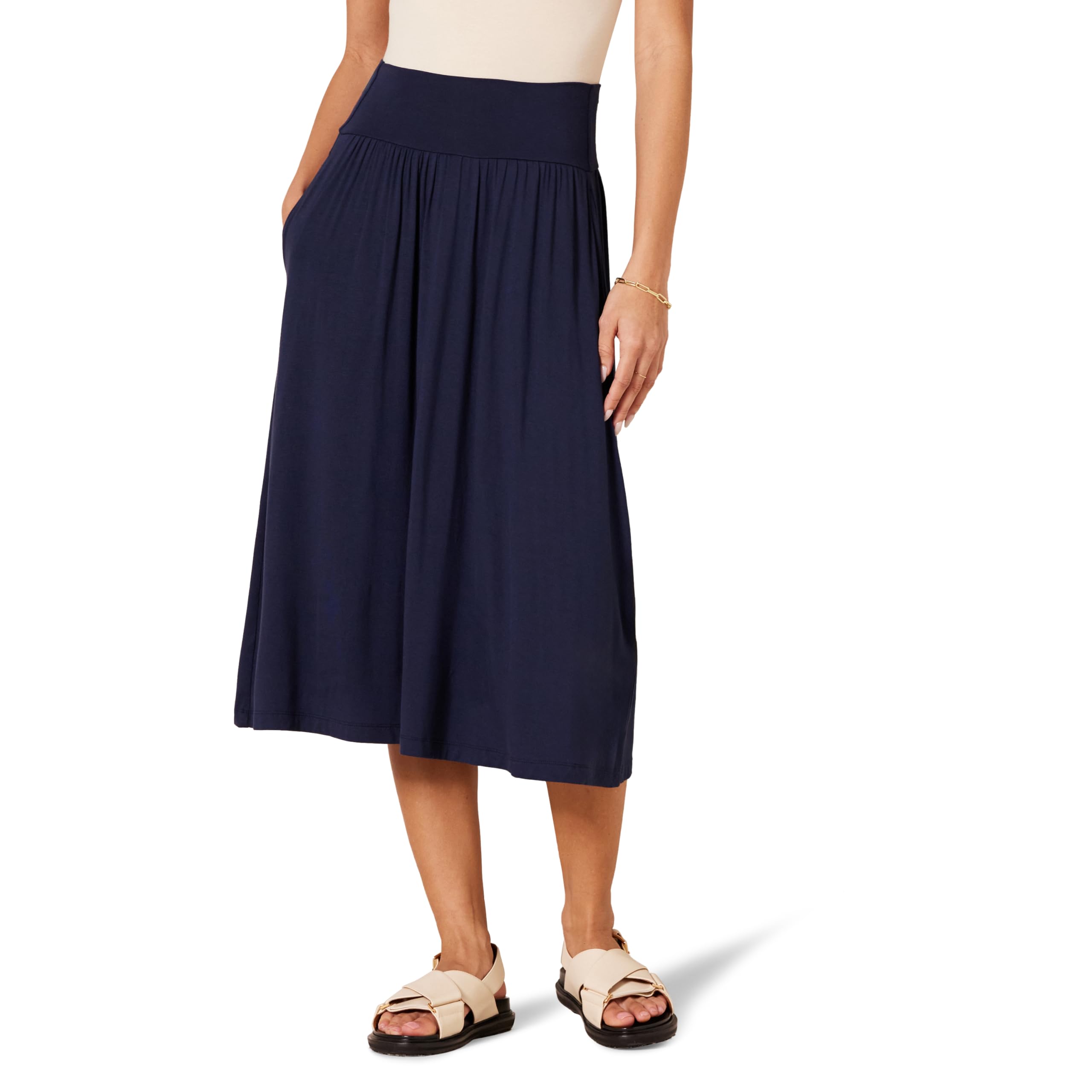 Amazon Essentials Longuette Pull-on in Jersey Donna