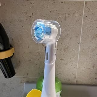 4 Pcs Electric Toothbrush Head Covers Compatible with Oral B Replacement Heads, Suitable for iO Series Ultimate White, Ultimate Clean and Gentle Toothbrush Head Protector