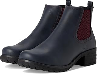 Eastland レディース ジャスミン ファッションブーツ, ネイビー, 24