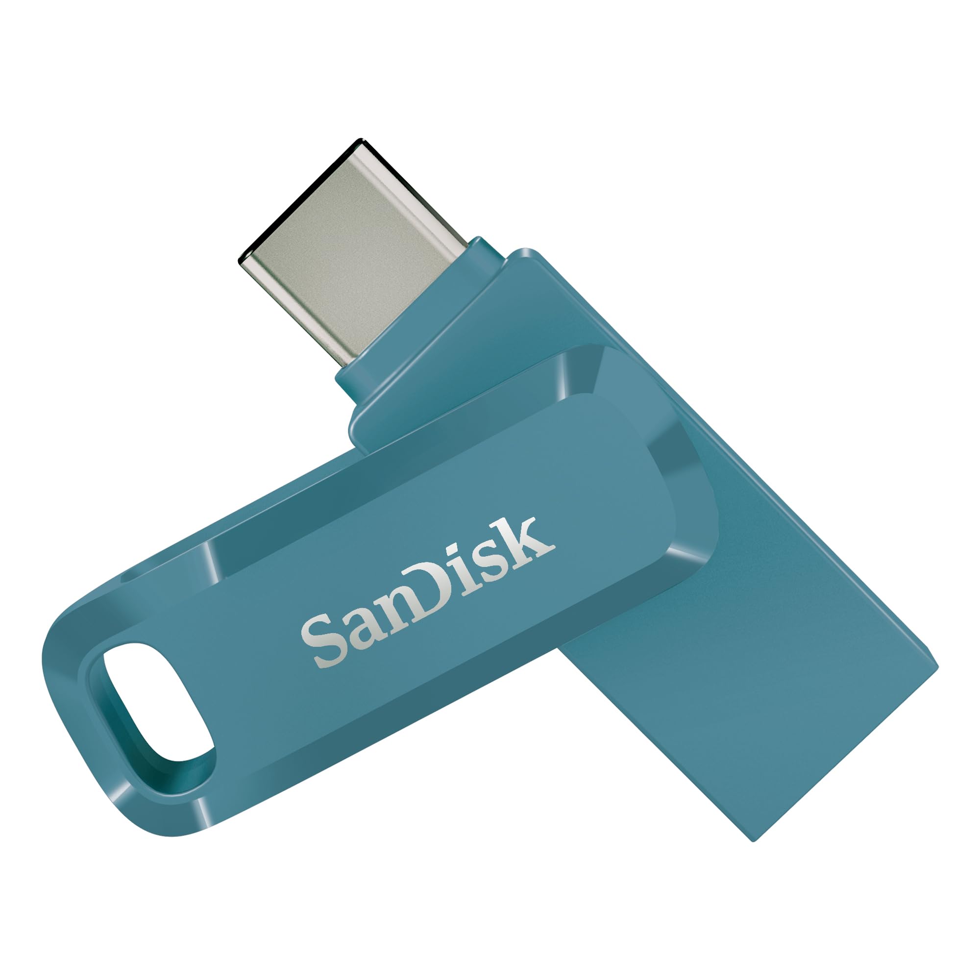 SanDisk Navagio Bay Ultra Dual Drive Go USB Type-C Flash Drive 128GB (with Rever