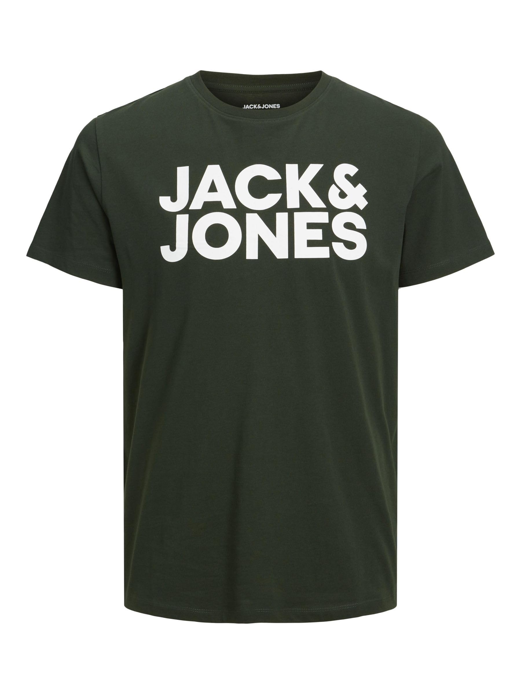 JACK & JONES Herren Male T-Shirt Logo T-Shirt Jjecorp Logo Tee Ss O-Neck Noos (1