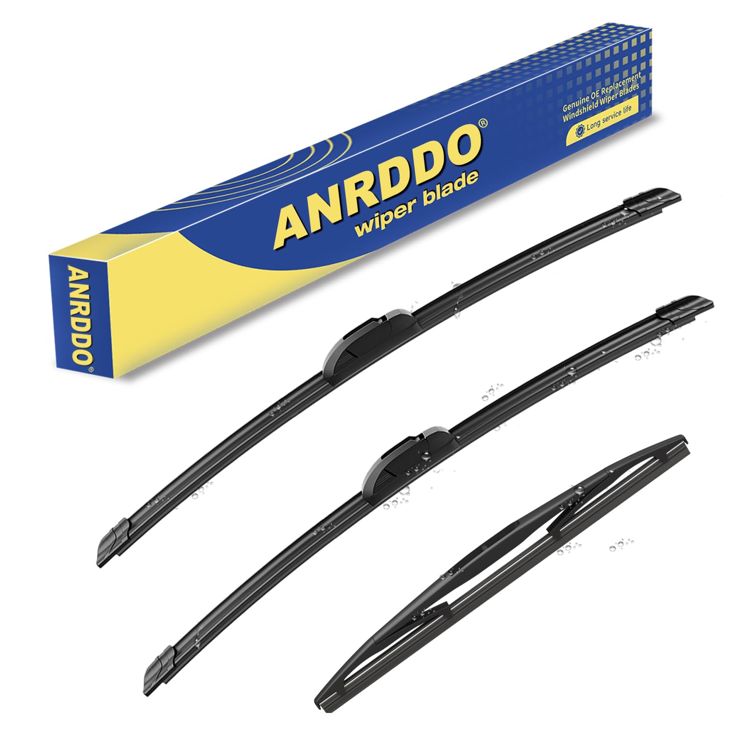 ANRDDO Wipers Replacement for 2017-2022 Honda CRV CR-V Windshield Wipers | Origi