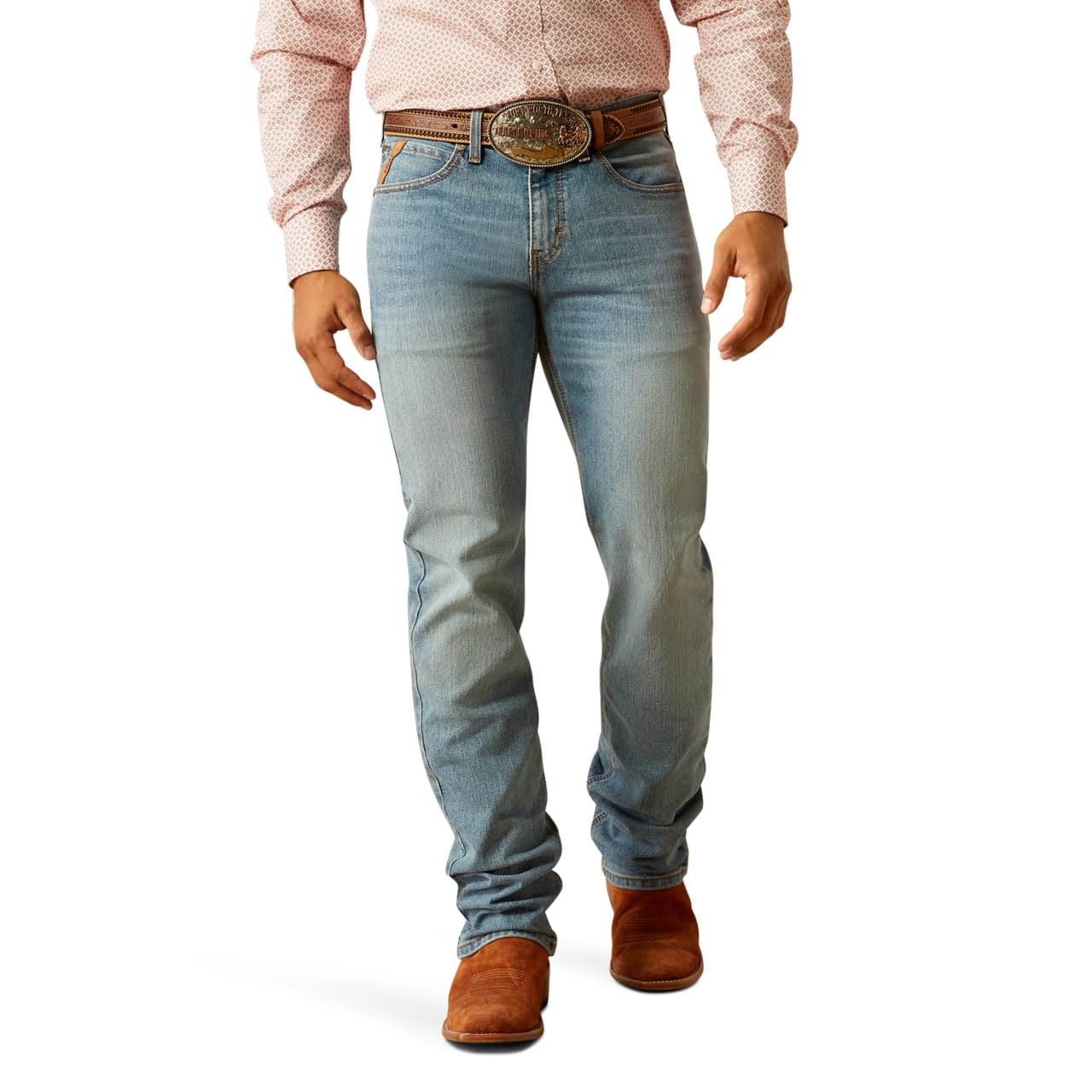 ARIAT mens Mns M7 Pro Series Ray Strght Jean Lindo