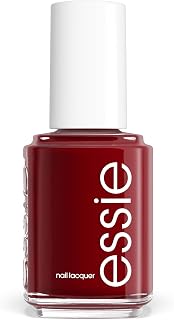 Essie Original Nail Polish, Bordeaux, Dark Red Burgundy Nail Varnish | Rich Colour & Shine, Salon Quality Vegan Formula Nail Varnish With Saturated Colour Payoff And Shine In Every Coat