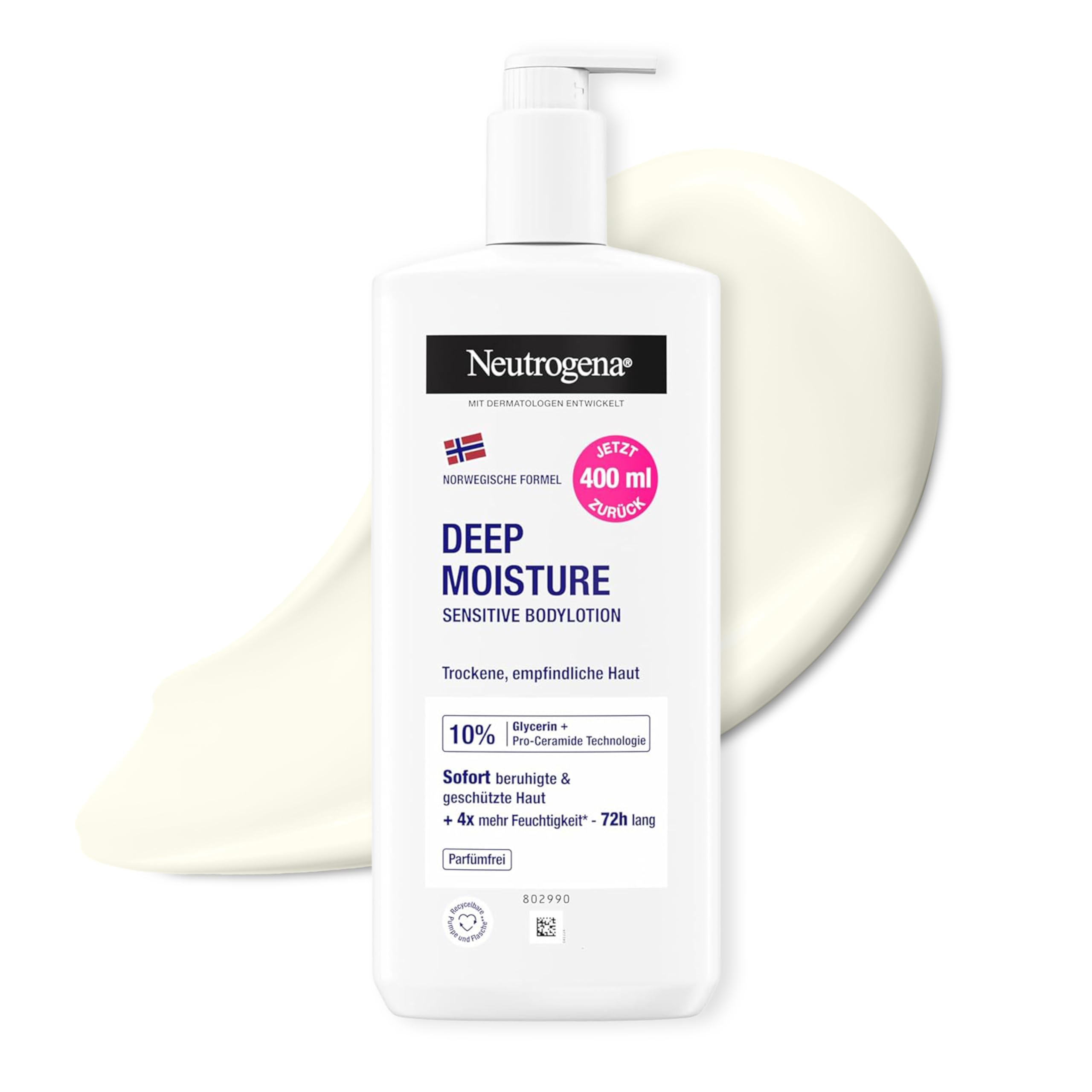 Neutrogena Norwegian Formula Deep Moisture Sensitive Body Lotion 400ml