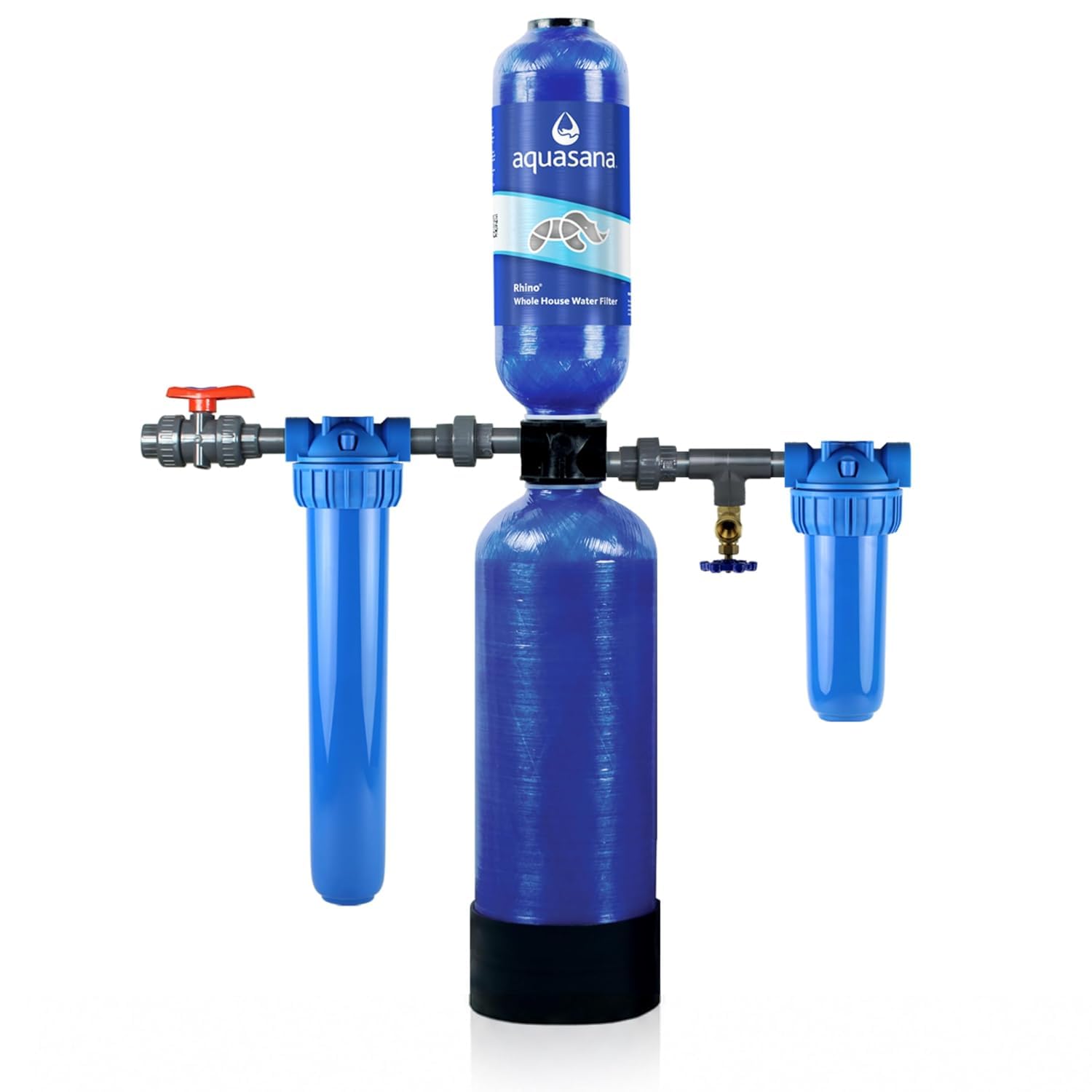 Aquasana Whole House Water Filter System | 1M Gal | Carbon & KDF | WH-1000 | 10-