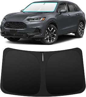 INSAUTO Custom Fit Windshield Sun Shade for Honda HRV HR-V 2023-2027 | Foldable Front Window Sunshade Car Accessories, UV &amp; Heat Reflector, Keeps Interior Cool, Includes Storage Bag