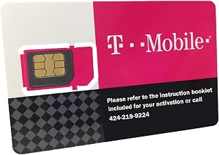 T-Mobile Prepaid SIM Card Unlimited Talk, Text, and Data in USA for 30 Days