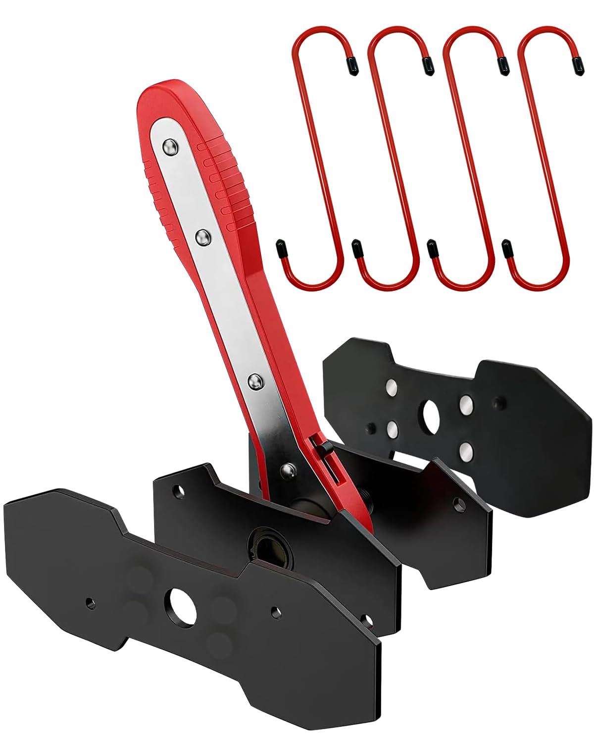 Witaxima Brake Caliper Compression Tool with Extra 2PCS Large Plates 1.57"-