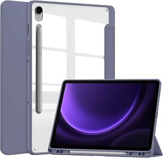 Acelive Capa Case for Samsung Galaxy Tab S9 FE 10.9 Inch/S9 11 Inch Tablet 2023 SM-X510/SM-X516 with Pen Holder