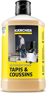[Genuine Product] Karcher Carpet Rinse Cleaner, Cleaning Agent, Quick Drying Effect, Safe Ingredients for Kids, Pets, and Allergies, Can Be Used Without Finishing Washing, 1 to 2 Dilute Cap in a Clean