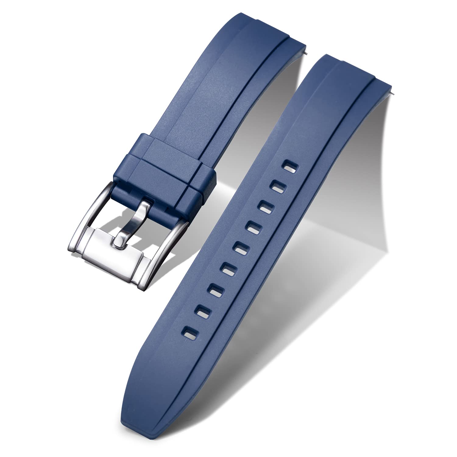BINLUN Quick Release Silicone Watch Strap Rubber Watch Straps 18mm 19mm 20mm 21m