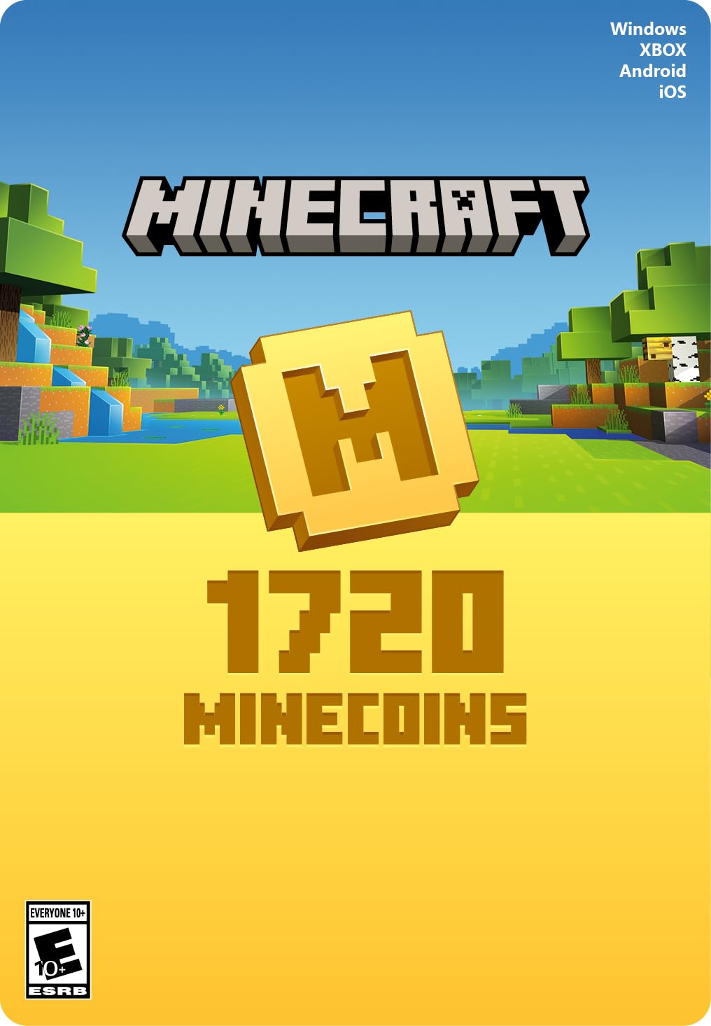 Minecraft | 1720 Minecoins Pack | Digital Code
