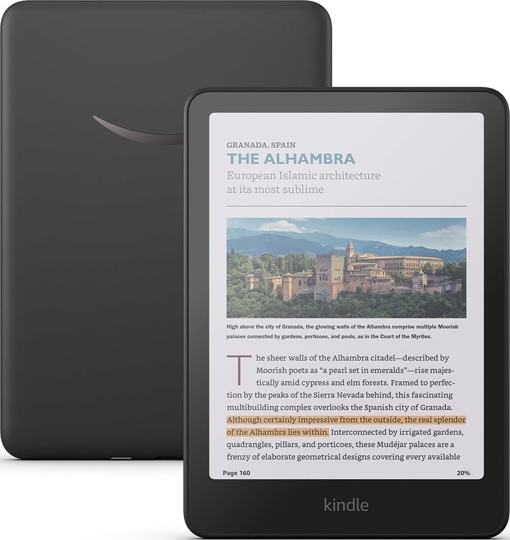 Amazon Kindle Colorsoft 16 GB (2024 model) – With color display that brings cove