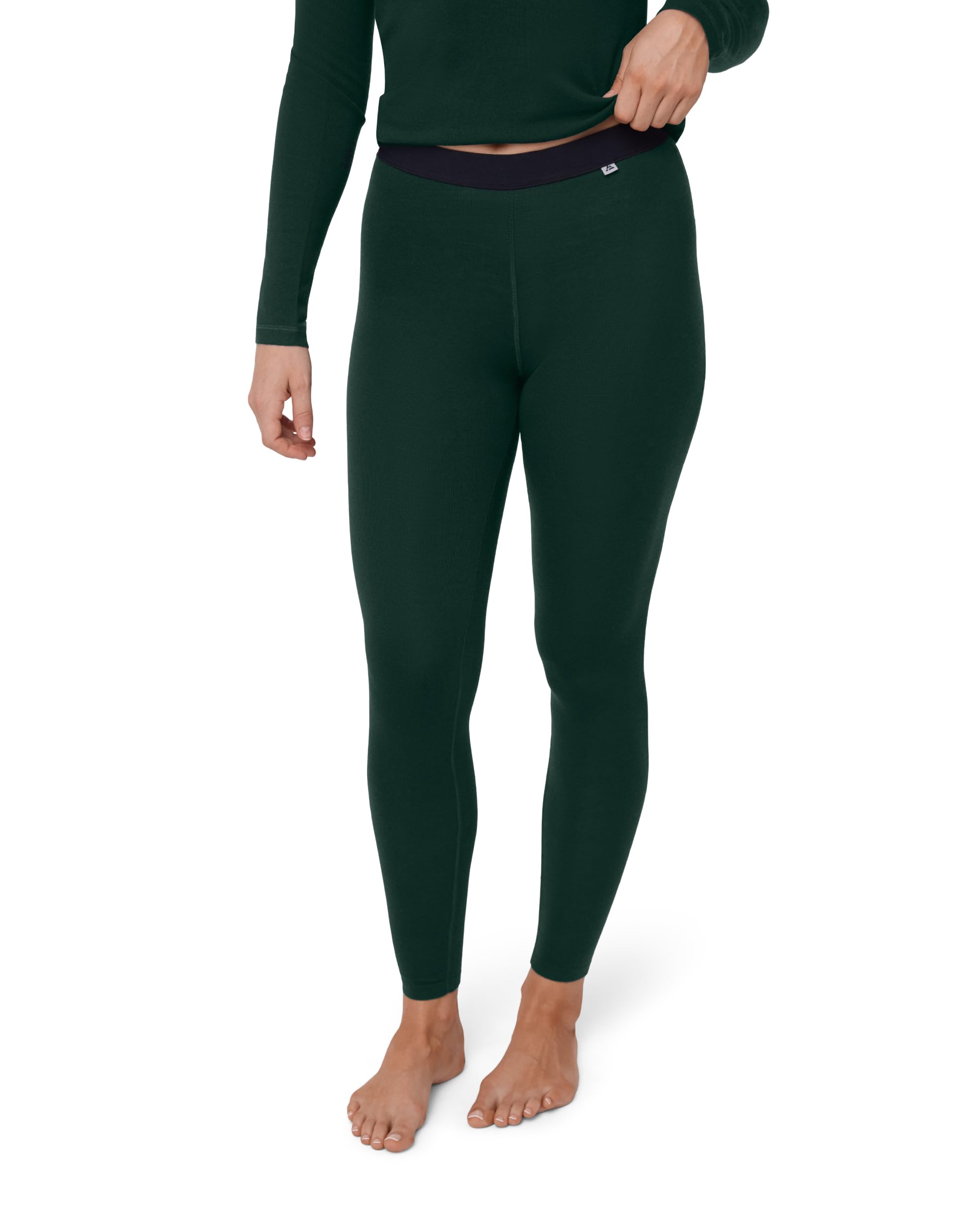 DANISH ENDURANCE Women's Thermal Leggings, Merino Wool, Women's Underwear