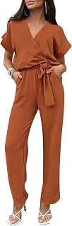 PRETTYGARDEN Women's One Piece Jumpsuits Dressy Casual