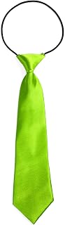 DonDon Children Tie with Elastic Band Silk Look One Size Fits All