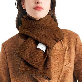 Women Soft Knit Scarf Long Warm Shawl Elegant Cozy Cold Weather Outdoor Wear