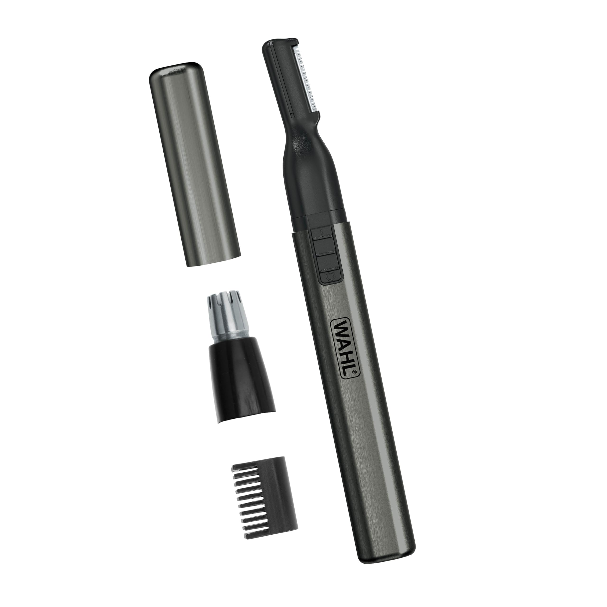 Wahl Micro Groomsman Battery Personal Trimmer for Eyebrows, Nose & Ear | Compact