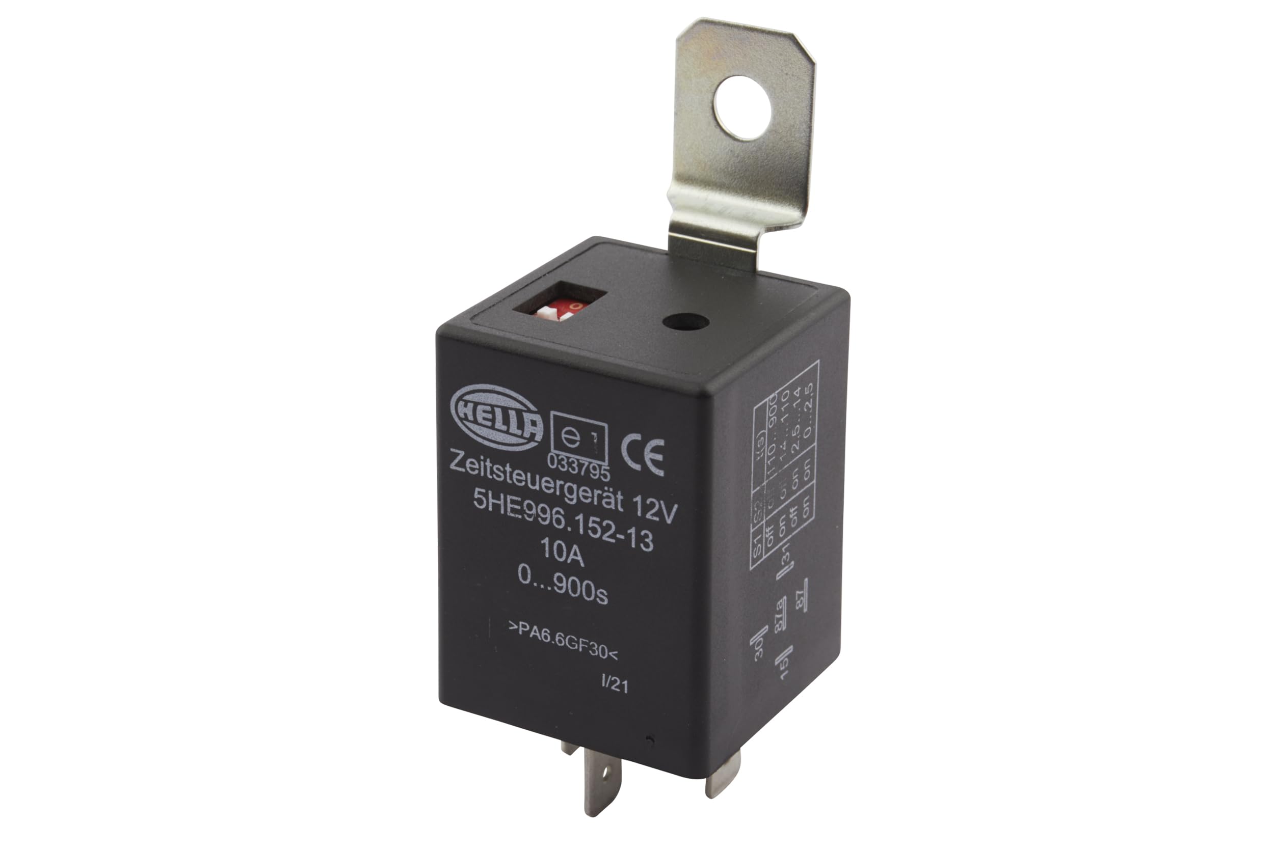 HELLA 996152131 12V Delay-On-Release, Time Delay Relay