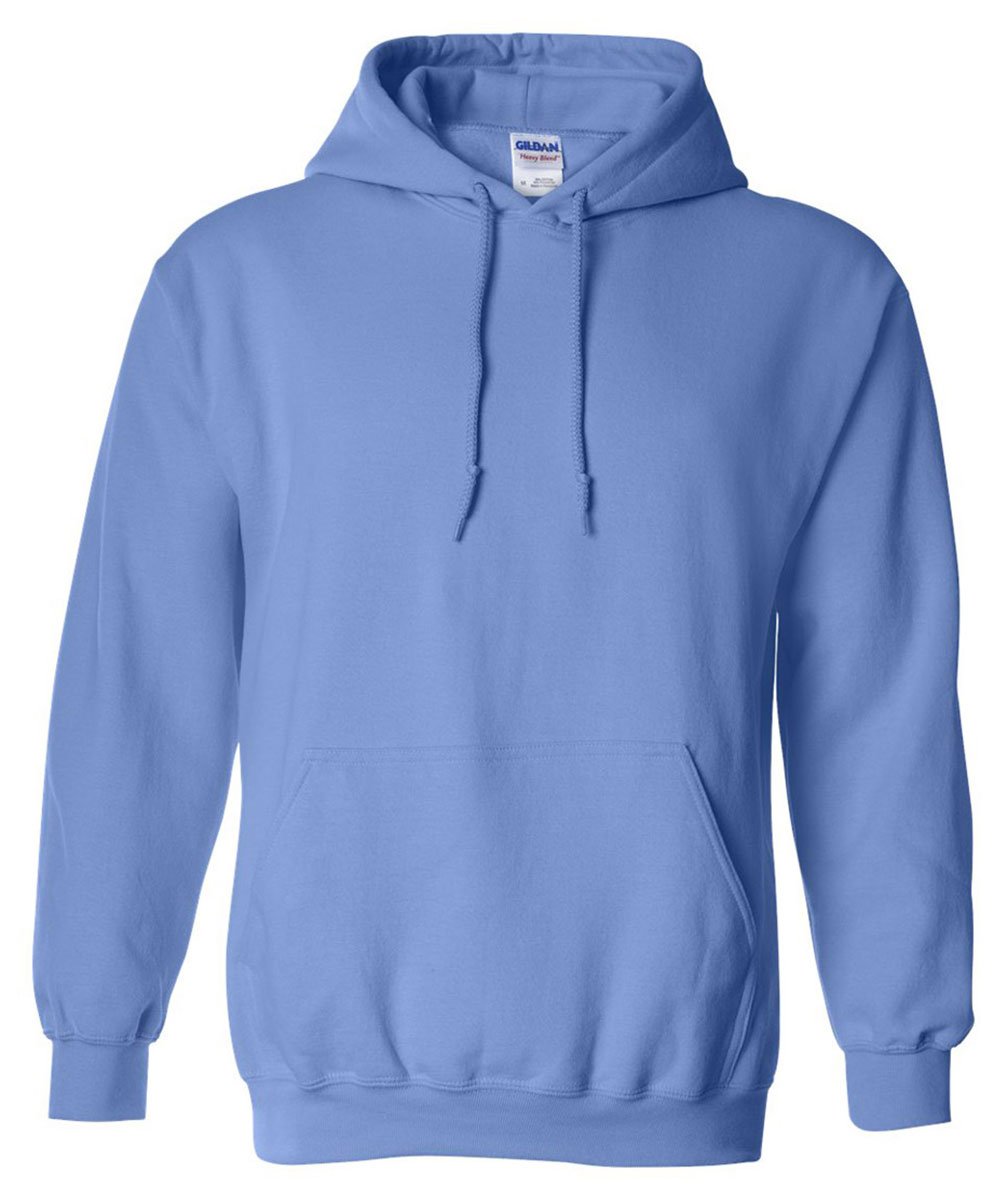 Gildan Men's Fleece Hooded Zip Up Sweatshirt, Style G18600 (Pack of 1)