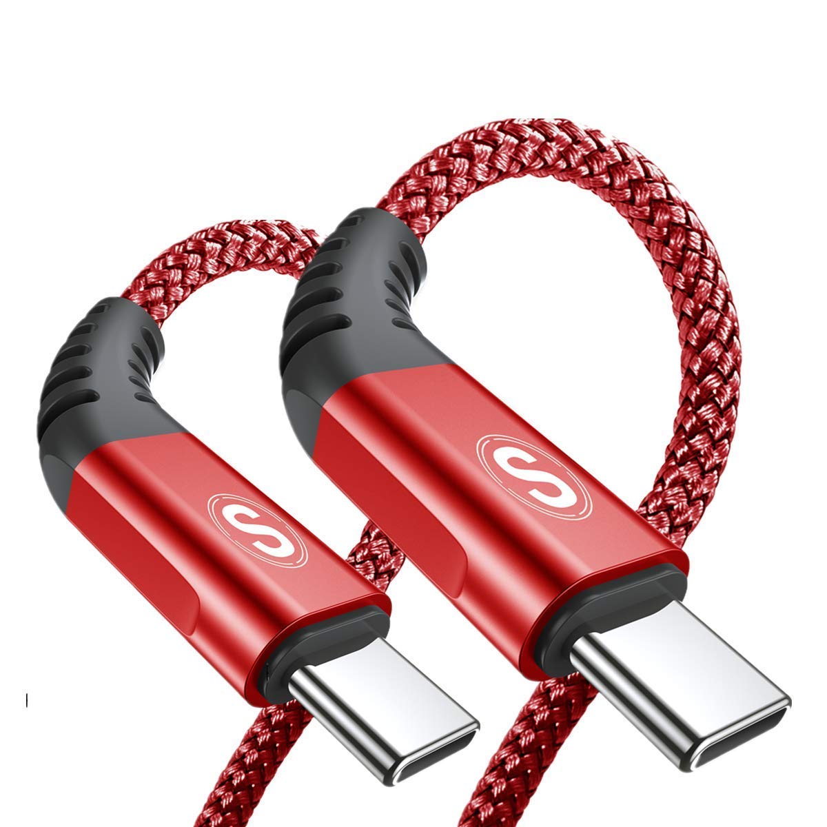 USB C Cable [2Pack, 2m] Type C Fast Charging Cable for iPhone 17 16 15 Plus Pro 